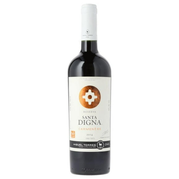 Pack de 4 Vino Tinto Santa Digna Carmenere Gran Rva 750 ml