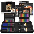thumbnail image 1 of TEMOGU-116 PCS Drawing Kit, Complete Drawing Supplies with Sketch Pencils, Colored Pencils, Graphite, Charcoal Sticks, Professional Drawing Tools and Paper Pads for Artists, Beginners and Kids, 1 of 4