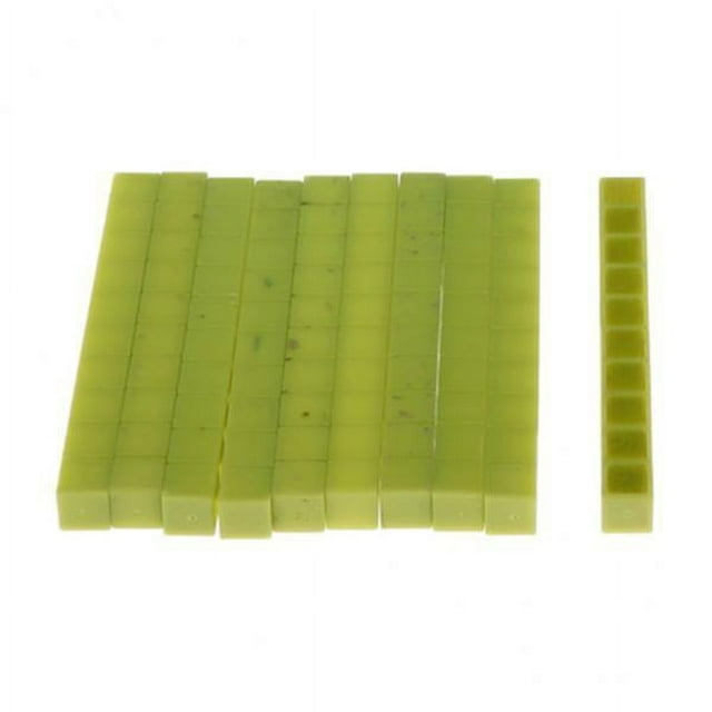 TISHITA Lot de 5-15 Bâtons de Comptage Montessori Maths Base Dix Manipulateurs Enfants Précoce 5 Pcs
