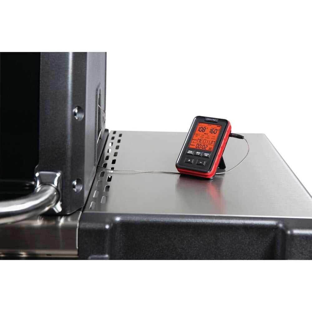 Onward Manufacturing Company GrillPro Leave-In Probe Side Table Thermometer 13925 — Residential Use, Standard Application