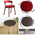 thumbnail image 3 of Indoor Cushion Chair Cushions for Office Chairs Non Slip Comfortable Thick Cotton Fills Memory Foam Chair Cushion Square Foam Pads for Kitchen Dining Office Living Room Patio, 3 of 9