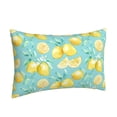 thumbnail image 2 of Bixox Yellow Lemon Printed Pillow Protector,Super Soft Ideal for Home,Guests,Rentals - 16"x24", 2 of 8