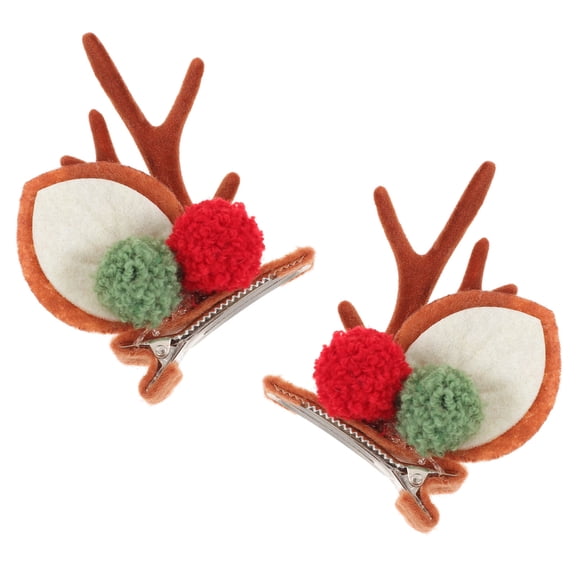 COMPUKAS Retro Antler Hairpin Women Hair Accessory 1 Pair