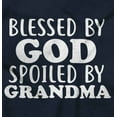thumbnail image 2 of Blessed By God Spoiled By Grandma Romper Boys or Girls Infant Baby Brisco Brands 24M, 2 of 6