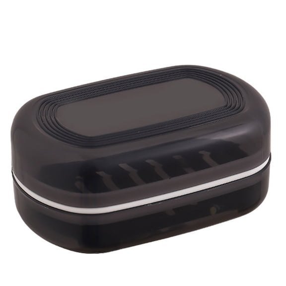 Waroomhouse Durable Soap Holder Portable Travel Soap Dish with Airtight Leak-proof Design Durable Quick-draining Soap Container for Home Hotel Outdoor Use