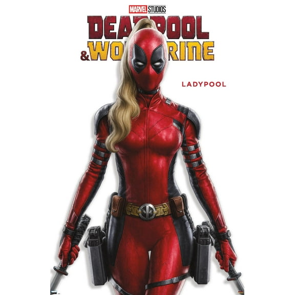 Marvel Deadpool & Wolverine - Ladypool Feature Series Wall Poster, 22.375" x 34"