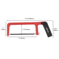 thumbnail image 4 of Swiss Tech 6"  Mini Hacksaw  ,Aluminum Frame, Bi-Metal Blade, 4 of 7