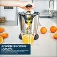 thumbnail image 2 of Frigidaire Stainless Steel 160W Electric Juicer, 2 of 12