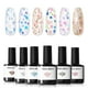thumbnail image 1 of Set de esmaltes de uñas en gel con purpurina Modelones, 6 colores, con adorno, 1 of 9