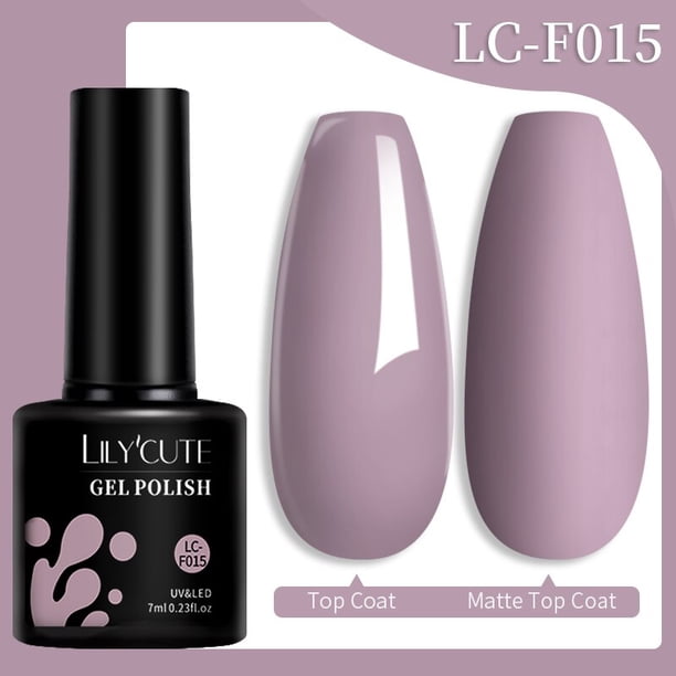 LILYCUTE-esmalte de uñas en Gel UV, brillante, semipermanente, para manicura, para primavera y verano qym unisex