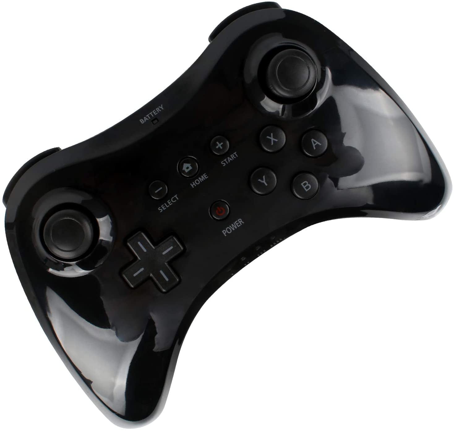 Controle wii u wireless - pro controller - preto - original :  : Games e Consoles