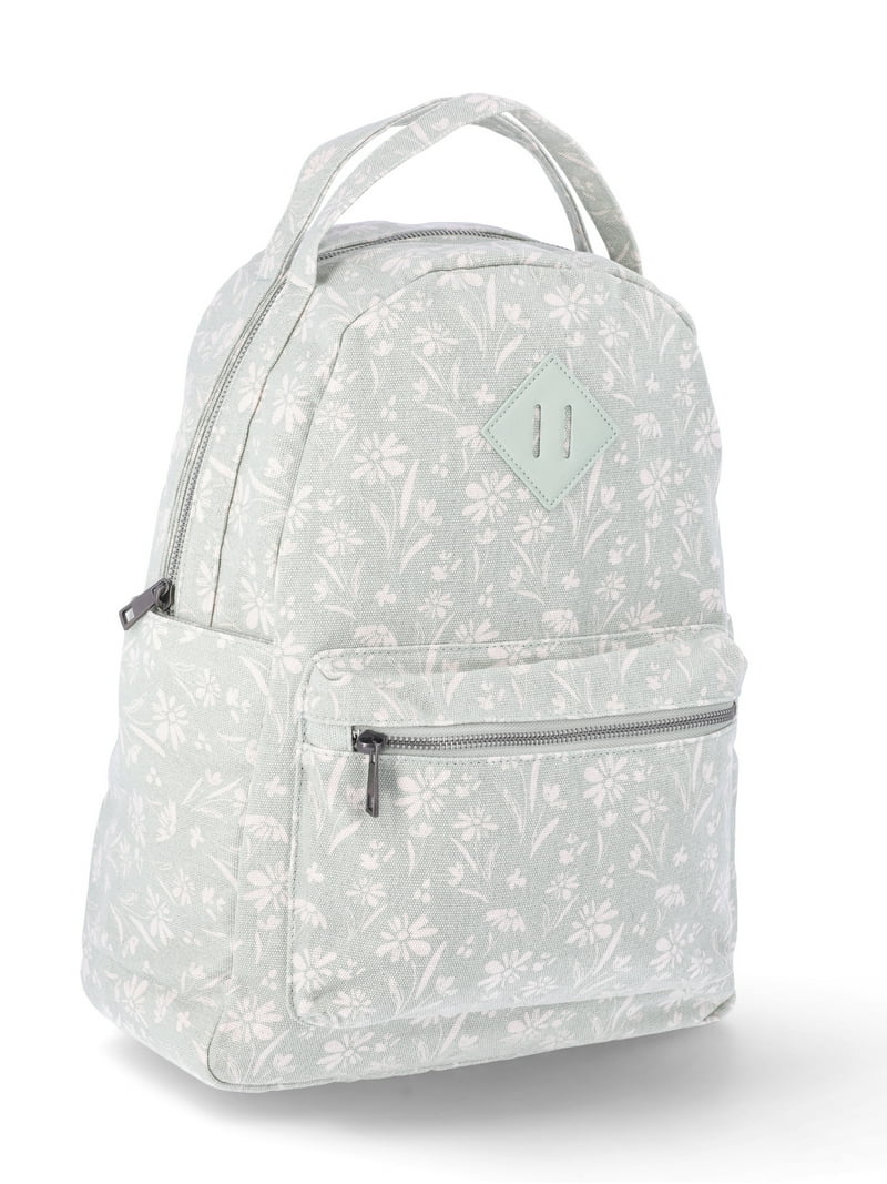 No Boundaries Dome Backpack, Green Floral, Women display picture 1