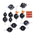 thumbnail image 1 of BELOVING Physics Pulley Block Labs Physics Experiment Set Demonstration Pulleys Block 11 Pieces Set, 1 of 10