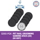thumbnail image 3 of Disco Lijar Grano 60 Madera Ez-Lock 10 Pzs 2615E411AC Dremel 2615E411AC, 3 of 4