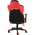Hanover Commando Ergonomic Gaming Chair in Black and Red with