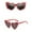 D, variant on VLOOCKLW Transparent Candy Color Glasses ransparent Candy Color Frameless Glasses for Women, UV Protection Fashion Shades for Daily Wear, Parties, Vacations & Gifts