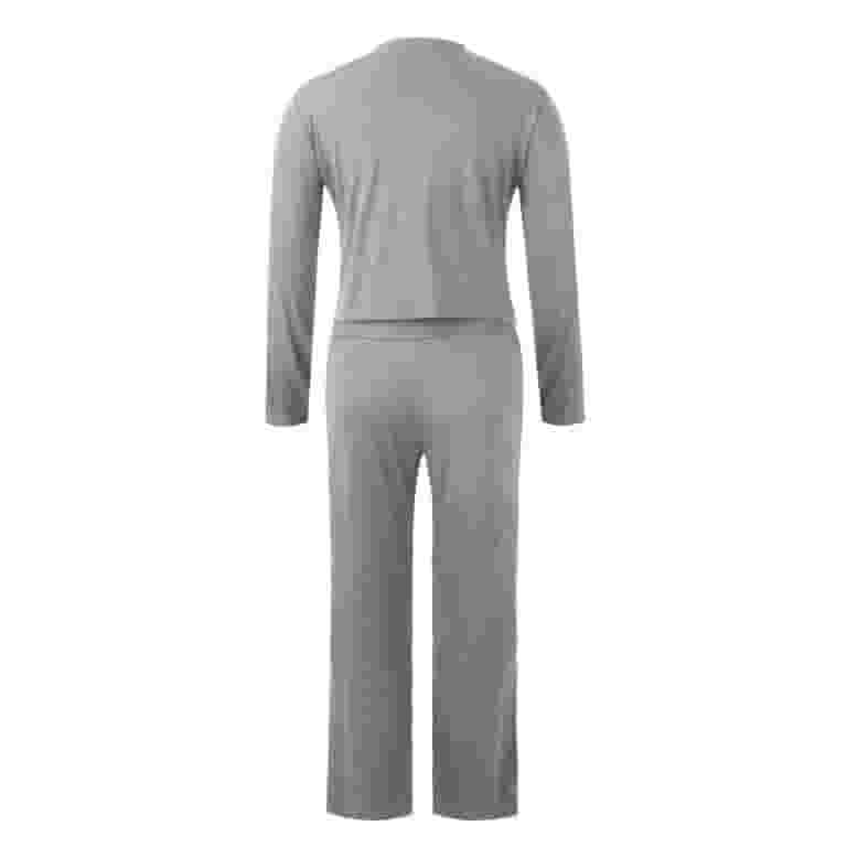 SKSloeg Women's 2 Piece Lounge Set Outfits Fold Over Flare SKSloeg Women's 2 Piece Lounge Set Outfits Fold Over Flare