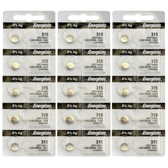 15 315 Energizer Watch Batteries SR716SW Battery Cell