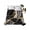 Black, variant on Black Marble Flat Sheet Only Twin Size, Soft Breathable Bed Top Sheets for Mattress, Grey Gold Texture Vintage Farmhouse Art Luxury Bedding Flat Sheets for Home Hotel Bedroom Bed Protection