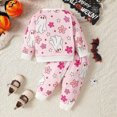 thumbnail image 4 of Futezty Baby Girl Halloween Outfit Toddler Long Sleeve Sweatshirt Pocket Pants Set Cute Infant Fall Winter Clothes 3M-3T, 4 of 5