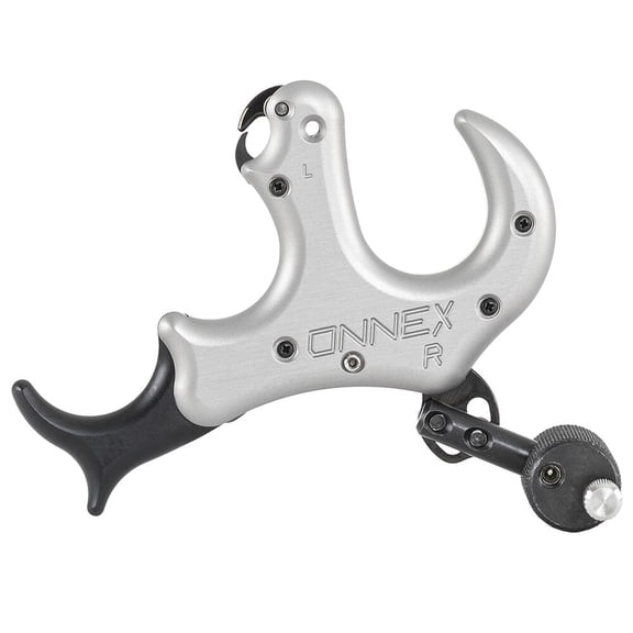 Stan Outdoors OnneX Resistance Echo Grey L Archery Release Aid, Bow Shooting Accessory (8422)