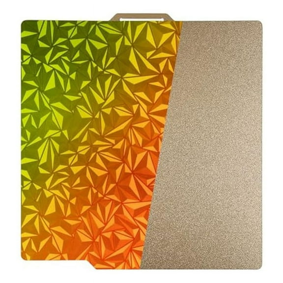 Double-Sided Smooth  Textured Build Plate 257x257mm,Flexible Spring Steel Build Plate Removable Platform