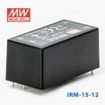 thumbnail image 2 of Mean Well IRM-15-12 Switching Power Supply 15W 12V 1.25A - Encapsulated, 2 of 5