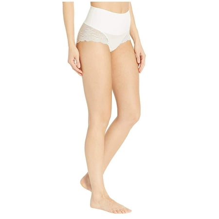 SIZE L SPANX® Undie-tectable Lace Hi-Hipster Panties in Powder at Nordstrom, Size Large