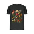 thumbnail image 2 of Aloohaidyvio Graphic T Shirts for Women,Summer Womens Vintage Flowers Crew Neck Shirt Spring Boho Wildflowers Graphic Tee 2024 Casual Short Sleeve T Shirt, 2 of 4