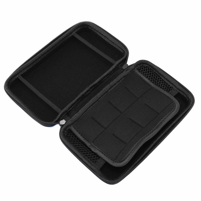 Étui de Transport pour NEW 3DS TG, Super Edition, NEW 2DS TG, NEW 3DS LL, pour 3DS TG, pour 3DS LL, Étui Rigide de Protection de Voyage avec 8 Emplacements pour Jeux, PU Imperméable et EVA Rigide