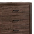 thumbnail image 2 of BenJara Transitional Six Drawer Dresser, Medium Warm Brown., 2 of 6