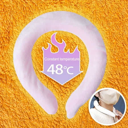 

Heating Collar Self-heating Good Heat Retention Ergonomic Heating PCM Constant 48 Degrees Celsius Neck Collar for Home