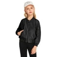 thumbnail image 6 of Arshiner Boys Girls Baseball Jacket Full Zip Fall Casual Outerwear, 6 of 9