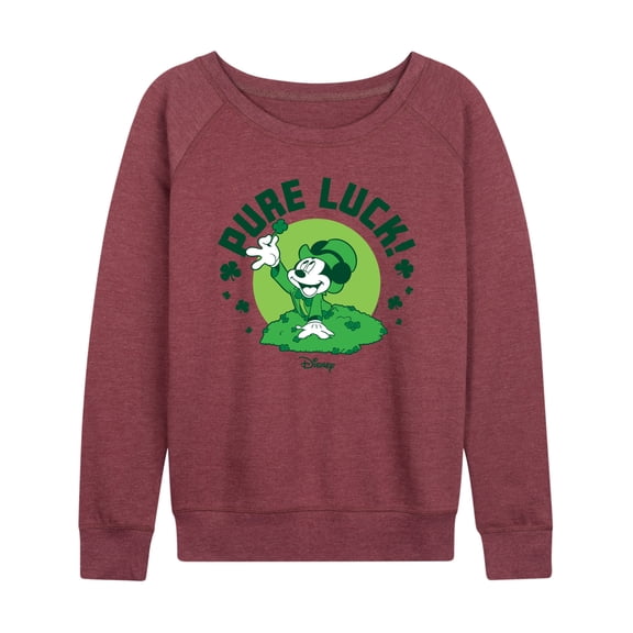 Disney - Pure Luck - Women's Lightweight French Terry Long Sleeve Shirt