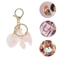 thumbnail image 3 of Unique Bargains Fashion Imitation Shell and Conch Handbag Charm Pink 1 Pc, 3 of 5