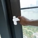 thumbnail image 4 of Fiudx Liquidación navideña Cerradura de acero y plástico en forma de T para ventanas, cerradura de apertura plana para puertas y ventanas, hebilla de bloqueo, cerradura en forma de T, cerradura para, 4 of 7