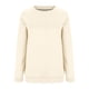 thumbnail image 3 of Qucoqpe - Camiseta de manga larga con cuello redondo para mujer, sudadera cálida de invierno con forro polar, blusa informal de color liso, blusas, tops beige 3XL, 3 of 8