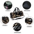 thumbnail image 2 of Bats Soccer Bag and Gym Bags - 17.7 Inches Swim Bag with Interior Zipper Pocket for Large Capacity Luggage Bag, 2 of 6