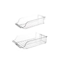 thumbnail image 2 of Beverage Fridge Organizer, Double Large Capacity Storage Box with Expandable Shelves for Beer, Cola, Soda & Snacks, Adjustable Organizer for Kitchen & Refrigerator Storage, 2 of 7