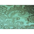 thumbnail image 1 of Ahgly Company Indoor Rectangle Patterned MediumTurquoise Green Area Rugs, 4' x 6', 1 of 6