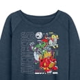 thumbnail image 3 of Marvel The Avengers - Mech Schematic - Women's French Terry Pullover Sweatshirt, 3 of 5