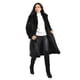 thumbnail image 1 of Abrigo largo de peluche Roman Fashion /Juvenil, 4098 (Negro) negro M, 1 of 5