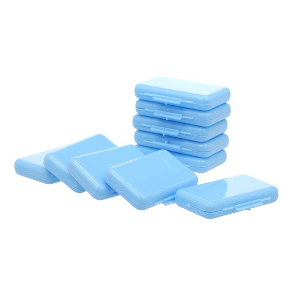 Kit de Cire 10 Pcs pour Orthodontiques Porteurs 1 Boîte de 5 Bandes de Cire pour Soins Bucco-Dentaires