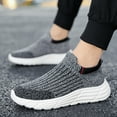 thumbnail image 2 of LASUDRAA Men's Mesh Sneakers Slip on Walking Shoes Breathable Comfort Casual Athletic Shoes, 2 of 8