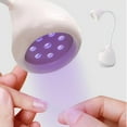 thumbnail image 2 of Fiudx Lámpara de Uñas, Luz de Manicura Recargable, Lámpara de Secado de Esmalte de Uñas En 3 Segundos, Herramienta de Manicura Manos Libres, Uso Profesional Salones de Uñas, Regal Perfecto para Brico, 2 of 7