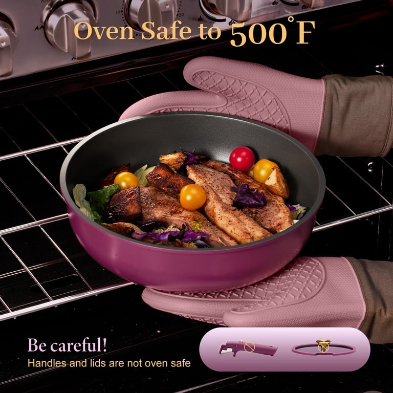 Carote 20-Piece Nonstick Cookware Set with Detachable Handles photo 5