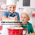thumbnail image 4 of Novelty Place Kid's Apron with Chef Hat Set (3 Set) - Cooking, Baking, Painting Wear Kid's Size Polyester (White), 4 of 4