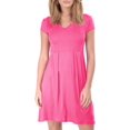 thumbnail image 1 of Party Franki V Neck Flared Skater Dress, 1 of 1