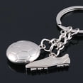 thumbnail image 4 of Naierhg Key Chain Creative Soccer Shape Alloy Football Shoes Key Ring for Handbags, 4 of 7