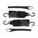 thumbnail image 1 of 2 piezas de remolque de bote correas de atado 37-177 cm Cuerda de remolque universal a prueba de óxido ajustable, 1 of 9